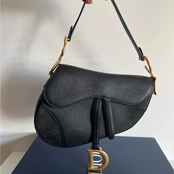 Dior Saddle Bag Medium Grained Calfskin - Picture 2 of 14